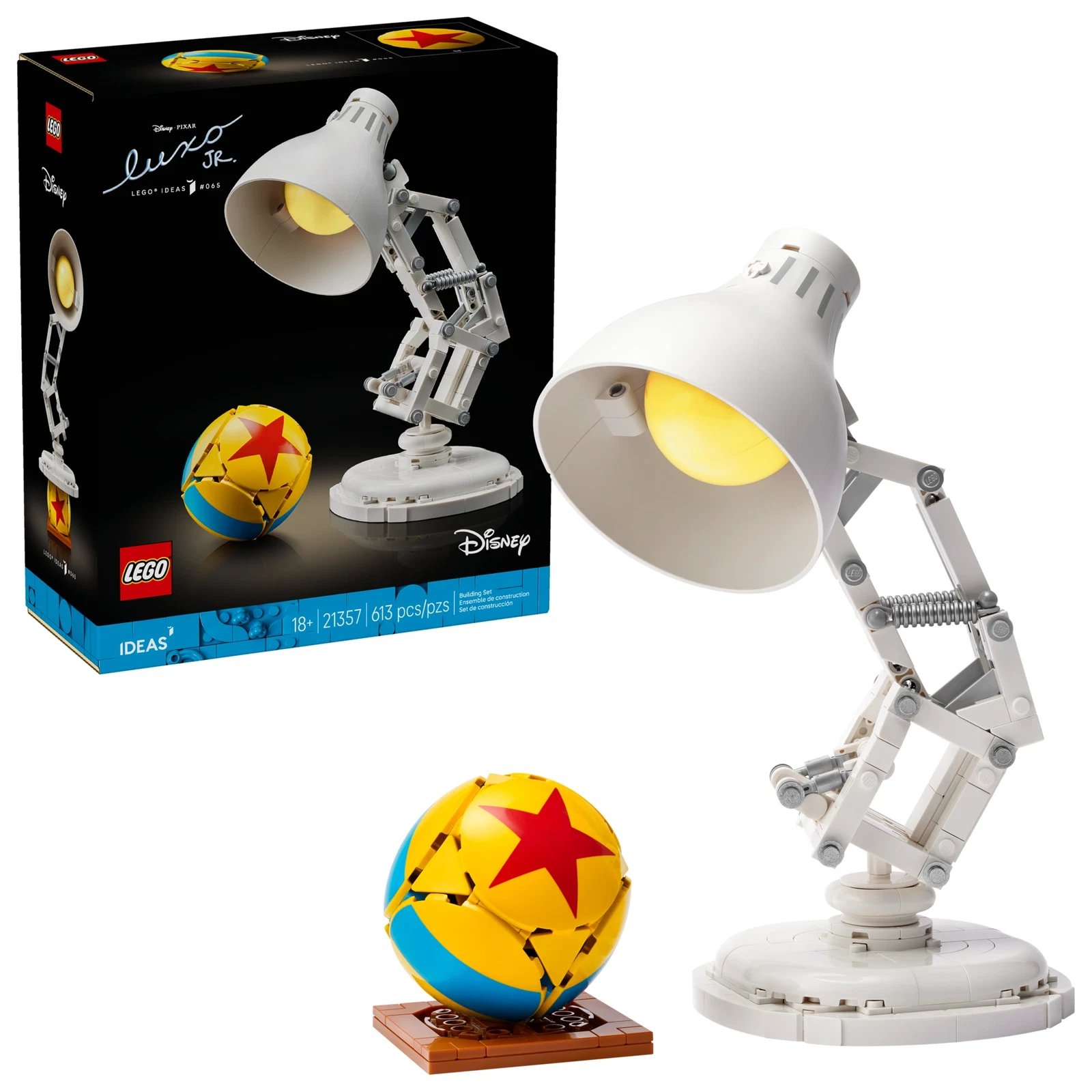 LEGO® Disney™ Lego Ideas ǀ Disney Pixar Luxo Jr. 21357 (1/12) LEGO® Disney™ Lego Ideas ǀ Disney Pixar Luxo Jr. 21357 (1/12)