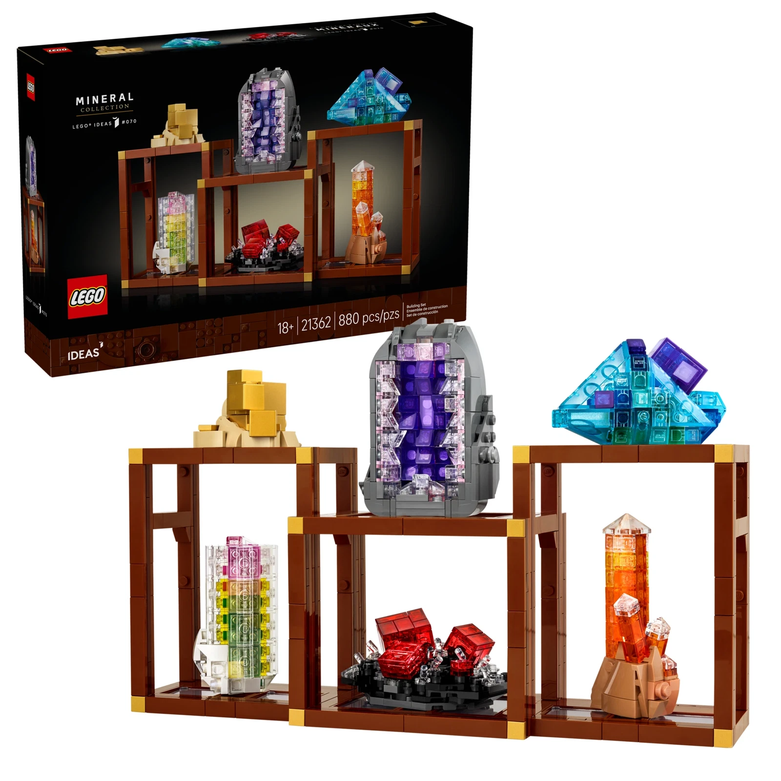 LEGO® Ideas Mineraliensammlung 21362 (1/16) LEGO® Ideas Mineraliensammlung 21362 (1/16)