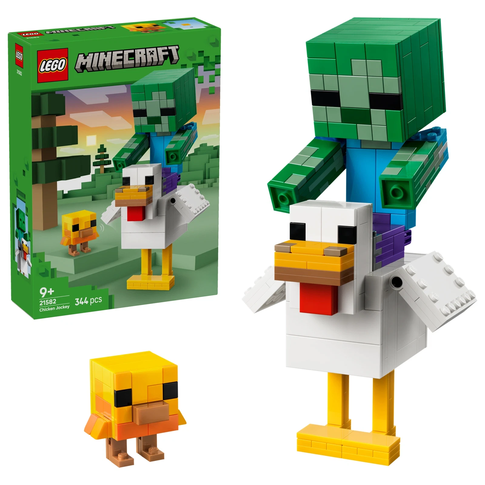 LEGO® Minecraft® Chicken Jockey 21582 (1/9) LEGO® Minecraft® Chicken Jockey 21582 (1/9)