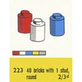 LEGO® System 1 x 1 Round Bricks 223 (1/1)