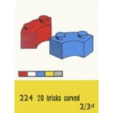 LEGO® System 2 x 2 Curved Bricks 224 (1/1)