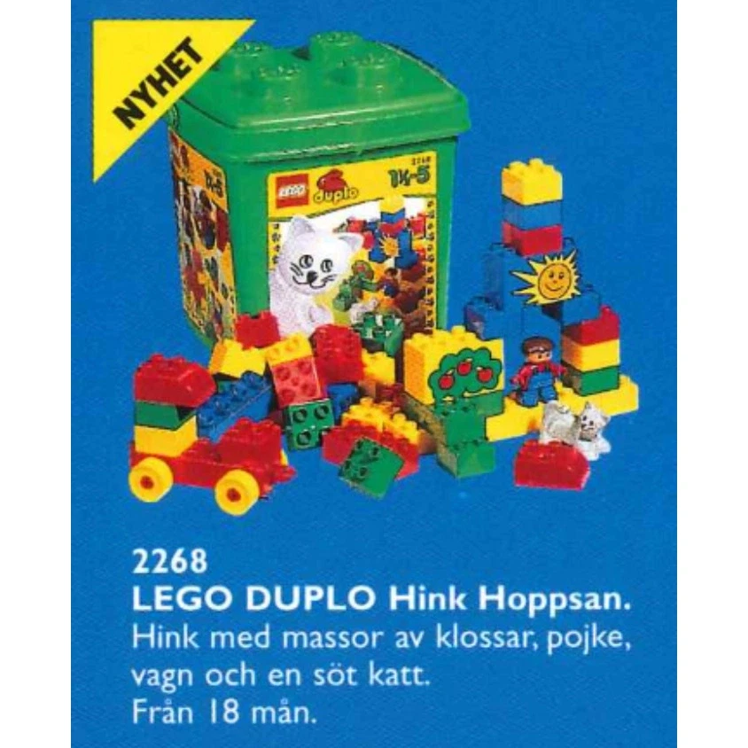 LEGO® DUPLO Katie Cat Bucket 2268 (1/1) LEGO® DUPLO Katie Cat Bucket 2268 (1/1)