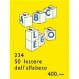 LEGO® System Letter Bricks 234 (1/1)