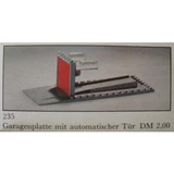 LEGO® System Garage Plate and Door (Gray Base and Door Frame) 235 (1/1)