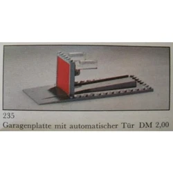 Garage Plate and Door (Gray Base and Door Frame) 235