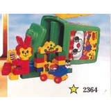 LEGO® DUPLO Circus Bucket Green 2364 (1/1) LEGO® DUPLO Circus Bucket Green 2364 (1/1)