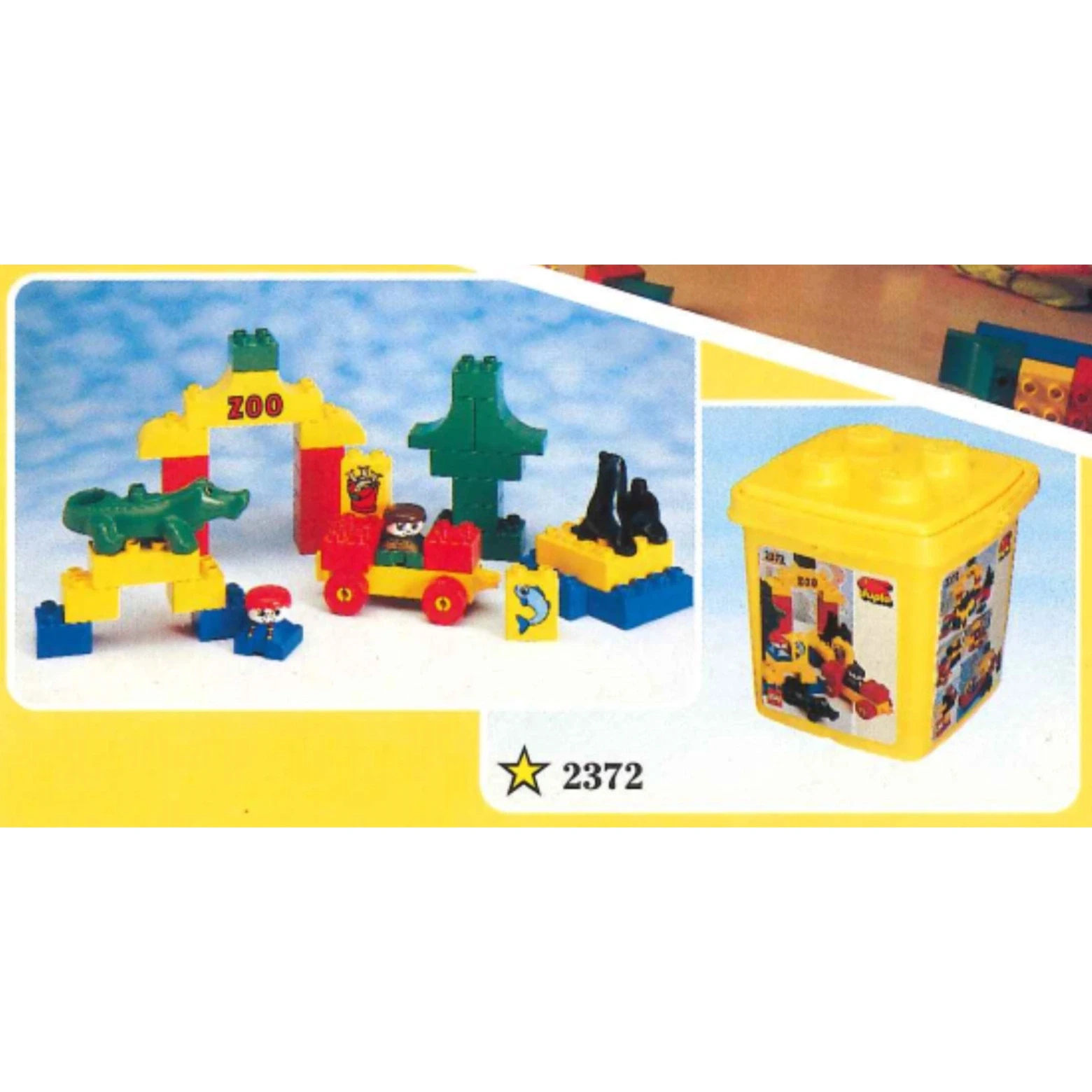 LEGO® DUPLO Zoo Bucket 2372 (1/1) LEGO® DUPLO Zoo Bucket 2372 (1/1)