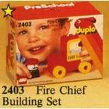 LEGO® DUPLO® Fire Chief Building Set 2403 (1/1)