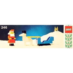 Santa and Sleigh 246