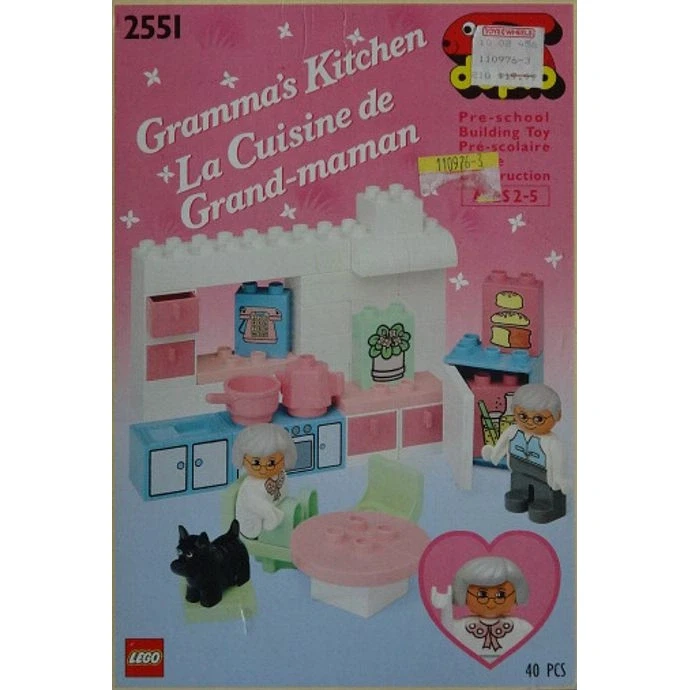 LEGO® DUPLO® Grandma's Kitchen 2551 (1/1) LEGO® DUPLO® Grandma's Kitchen 2551 (1/1)