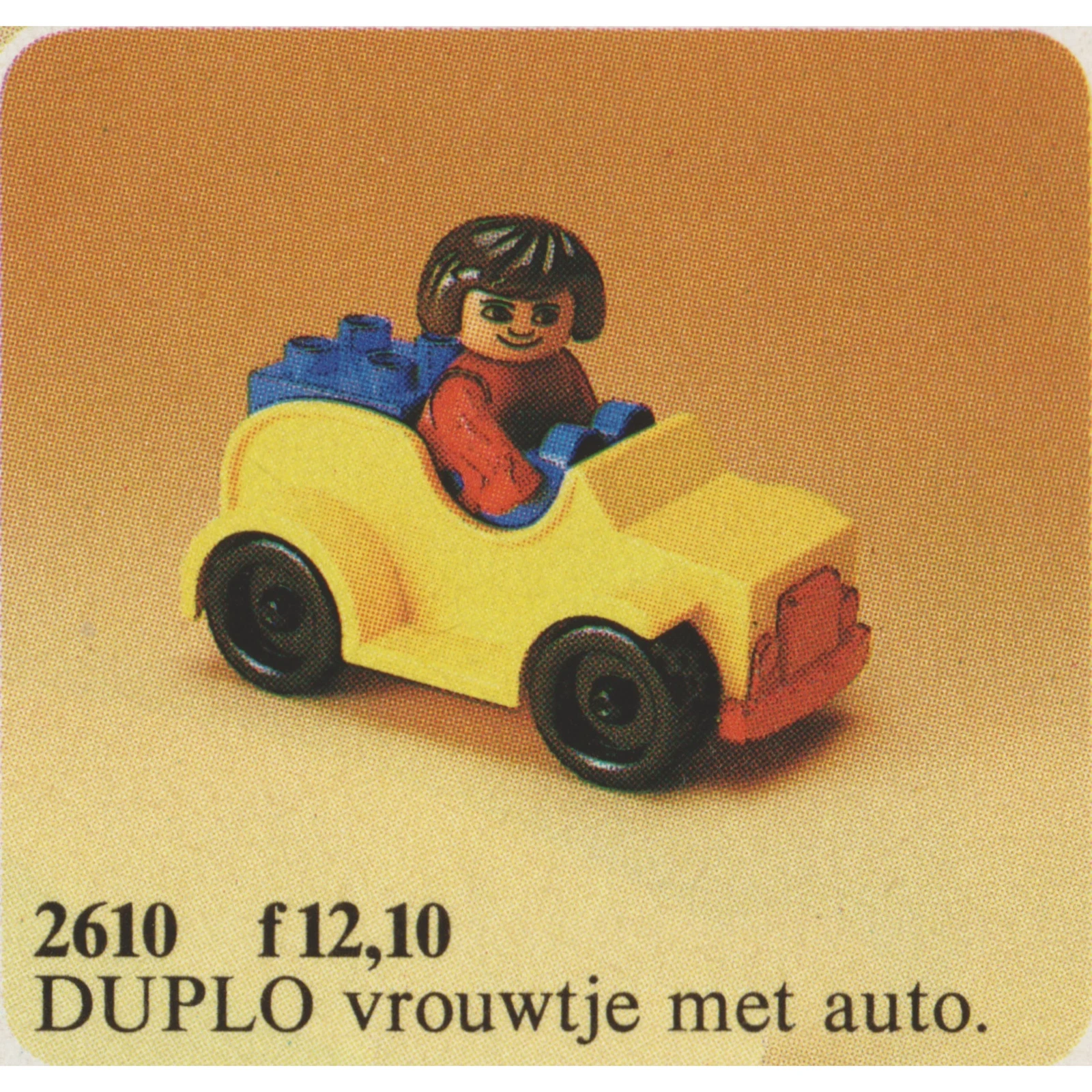 LEGO® DUPLO® Yellow Car 2610 (1/1) LEGO® DUPLO® Yellow Car 2610 (1/1)