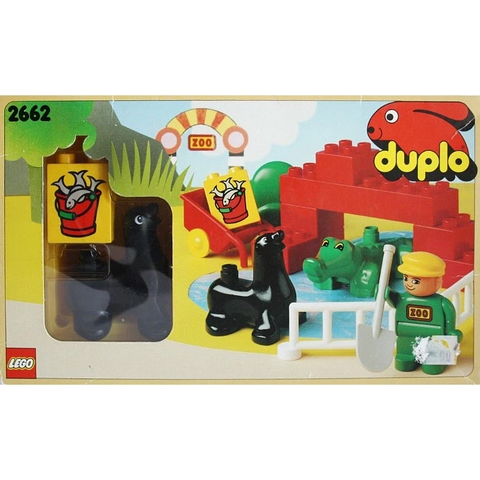 LEGO® DUPLO Crocodile and Sea Lion 2662 (1/1) LEGO® DUPLO Crocodile and Sea Lion 2662 (1/1)