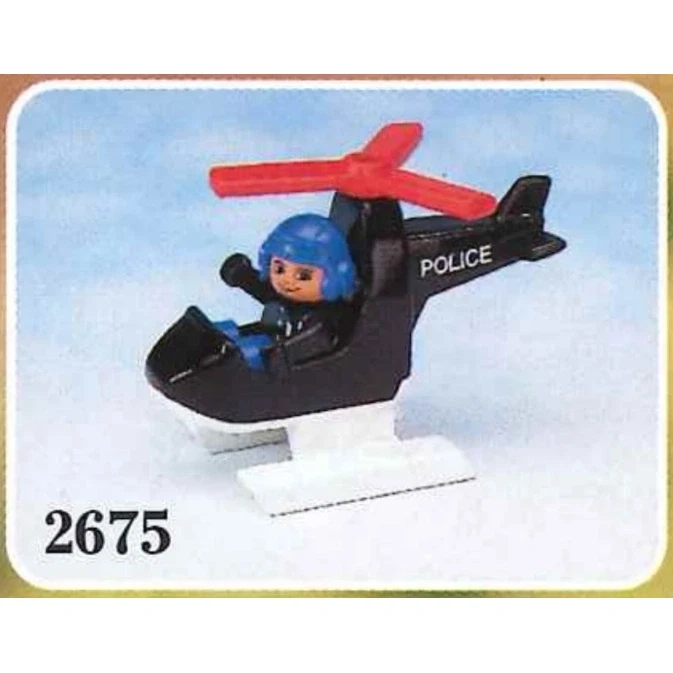 LEGO® DUPLO® Police Helicopter 2675 (1/1) LEGO® DUPLO® Police Helicopter 2675 (1/1)