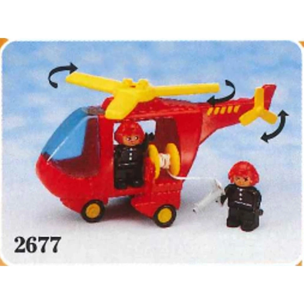 LEGO® DUPLO Fire Helicopter 2677 (1/1) LEGO® DUPLO Fire Helicopter 2677 (1/1)