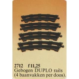 LEGO® DUPLO® Curved Tracks 2712 (1/1)