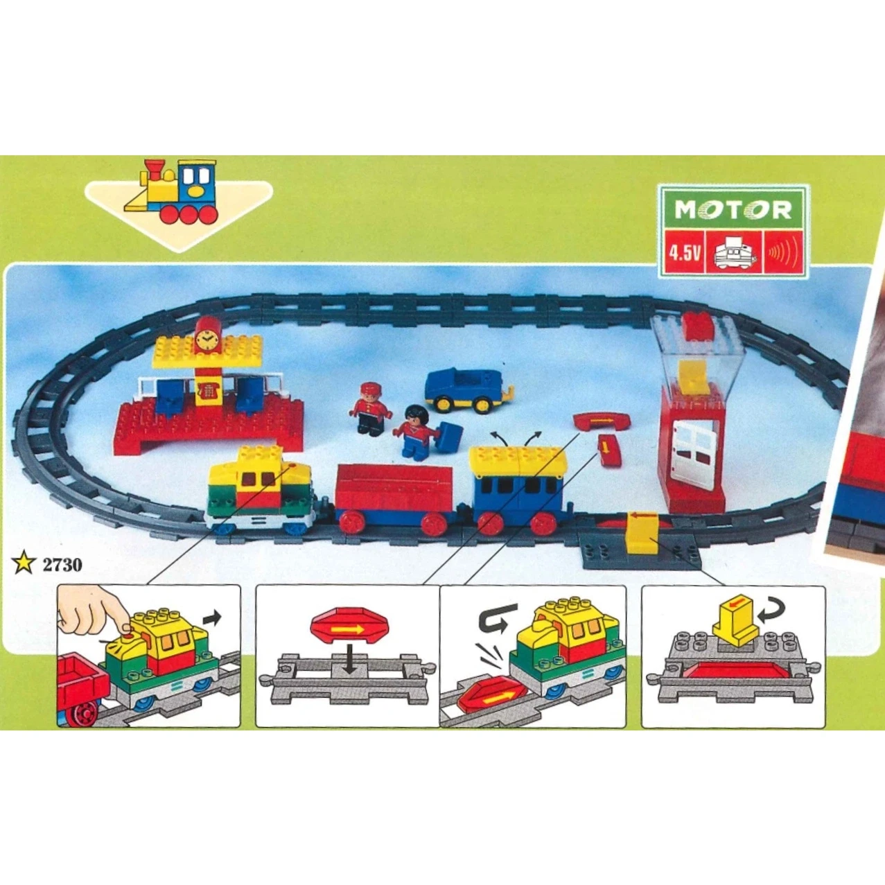 LEGO® DUPLO® Electric Play Train Set 2730 (1/1) LEGO® DUPLO® Electric Play Train Set 2730 (1/1)