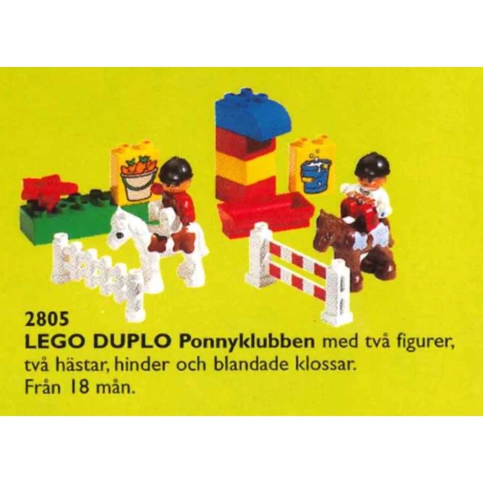 LEGO® DUPLO Pony Club 2805 (1/1) LEGO® DUPLO Pony Club 2805 (1/1)