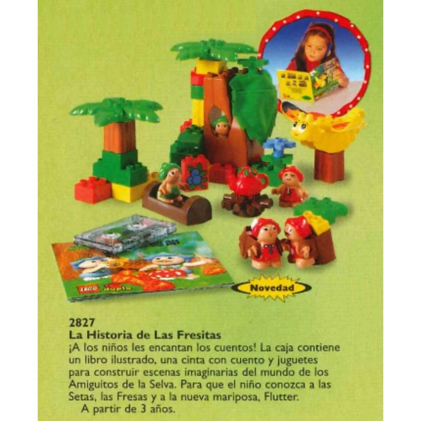LEGO® DUPLO Read, Listen and Play Box 2827 (1/1) LEGO® DUPLO Read, Listen and Play Box 2827 (1/1)