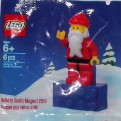Holiday Santa Magnet 2010 2855167