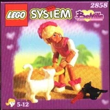 LEGO® Belville Girl with Two Cats 2858 (1/1)