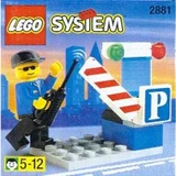 LEGO® Town Parking Gate Attendant 2881 (1/1)