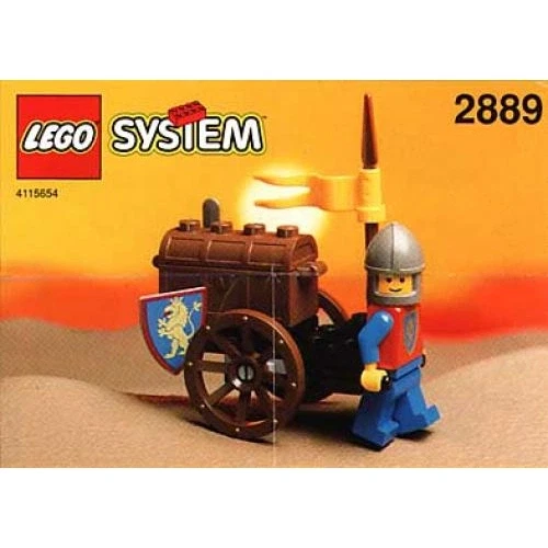 LEGO® Castle Treasure Cart 2889 (1/1) LEGO® Castle Treasure Cart 2889 (1/1)