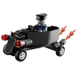 Zombie chauffeur coffin car 30200