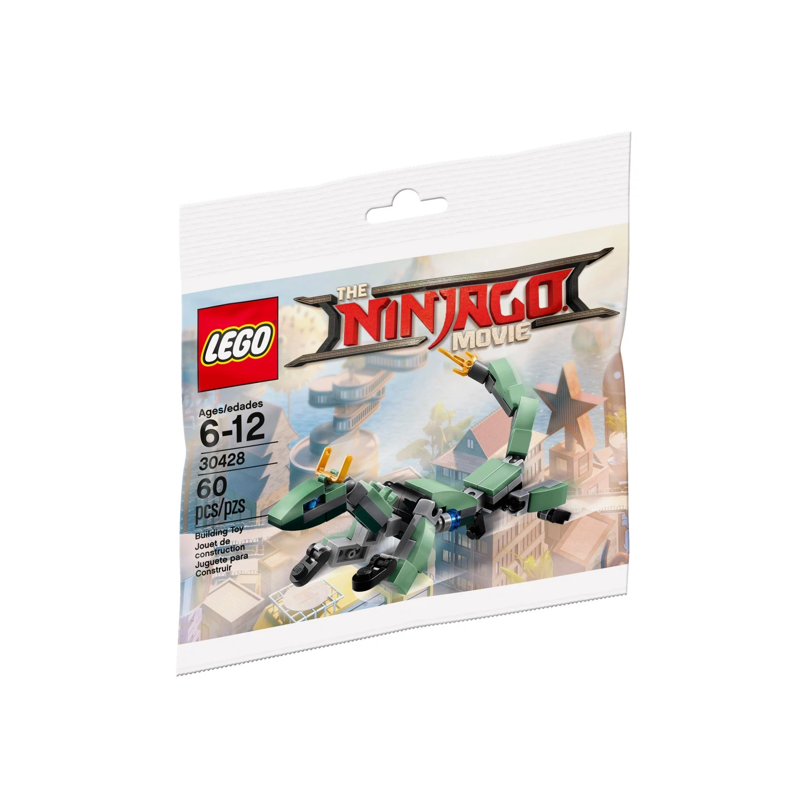 LEGO® THE LEGO® NINJAGO® MOVIE™ Green Ninja Mech Dragon 30428 (1/2) LEGO® THE LEGO® NINJAGO® MOVIE™ Green Ninja Mech Dragon 30428 (1/2)