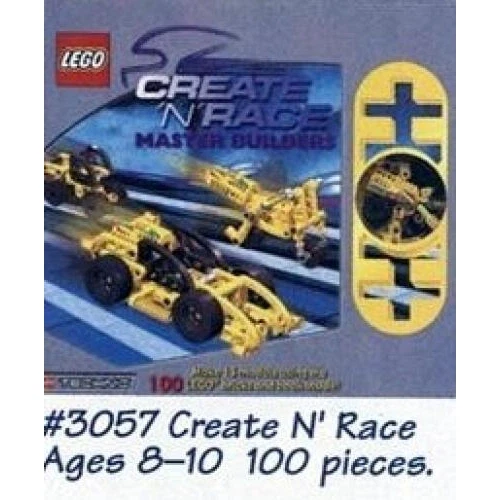 LEGO® Books Create 'N' Race 3057 (1/1) LEGO® Books Create 'N' Race 3057 (1/1)