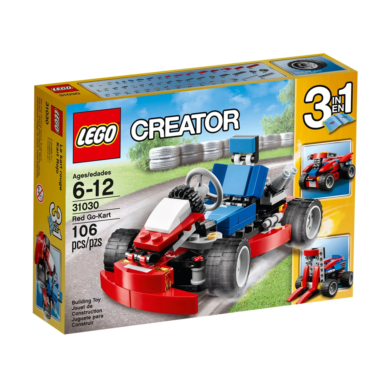 LEGO® Creator Red Go-Kart 31030 (1/7) LEGO® Creator Red Go-Kart 31030 (1/7)