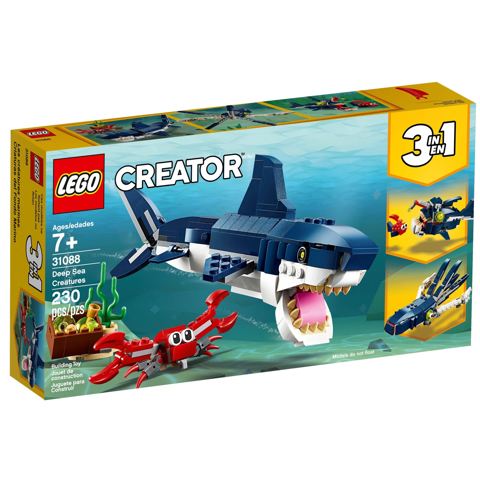 LEGO® Creator Deep Sea Creatures 31088 (1/9) LEGO® Creator Deep Sea Creatures 31088 (1/9)