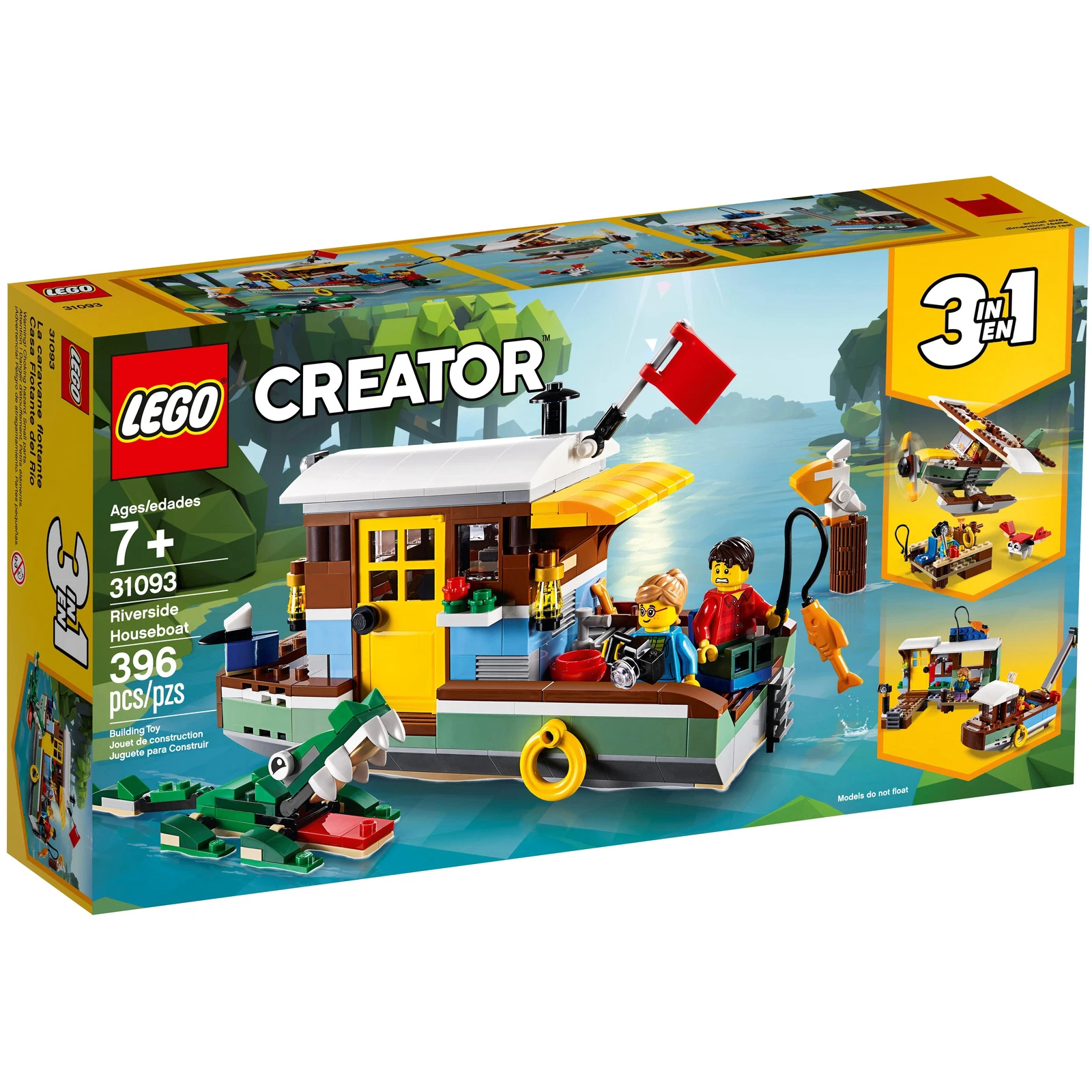 LEGO® Creator Riverside Houseboat 31093 (1/7) LEGO® Creator Riverside Houseboat 31093 (1/7)