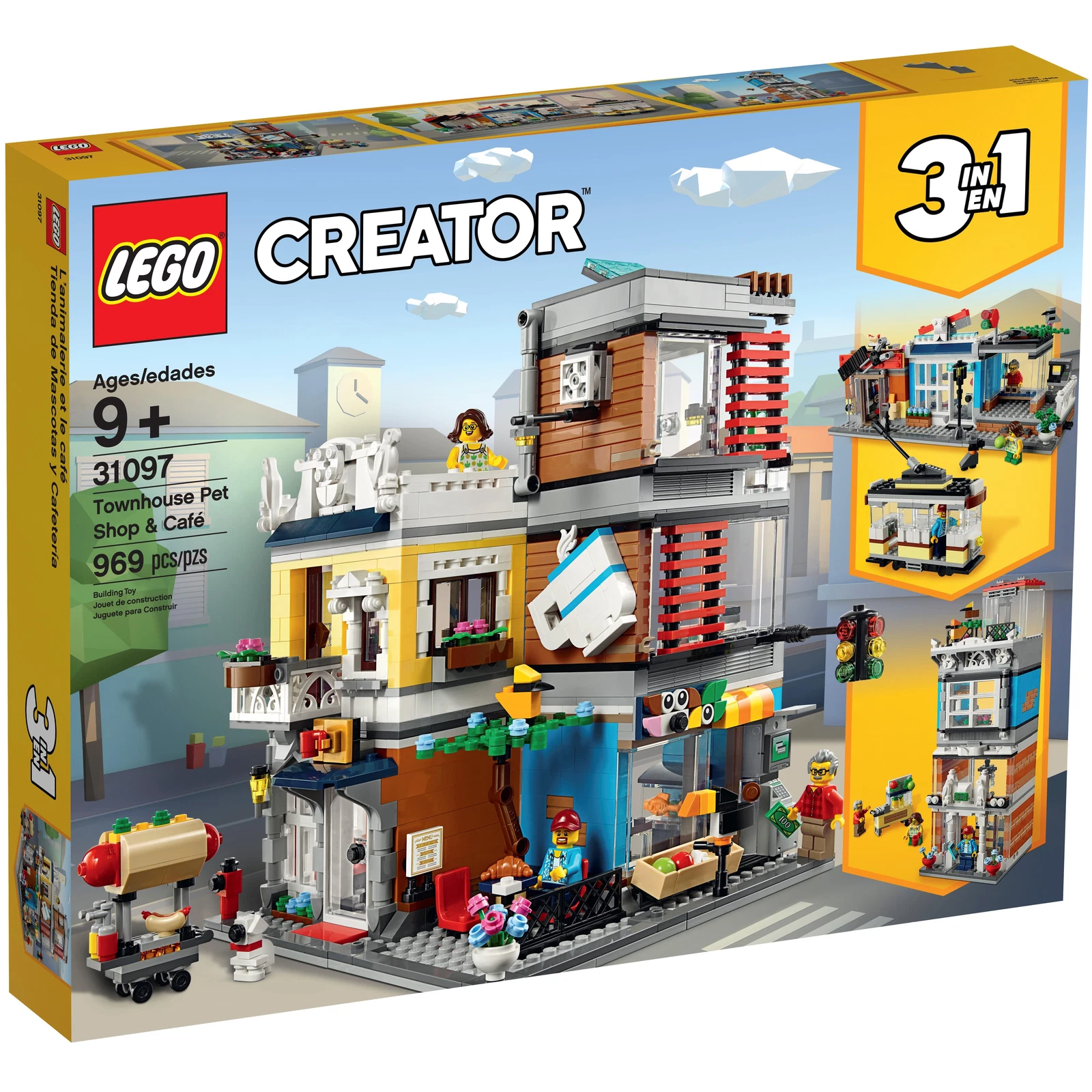 LEGO® Creator Stadthaus mit Zoohandlung & Café 31097 (1/10) LEGO® Creator Stadthaus mit Zoohandlung & Café 31097 (1/10)