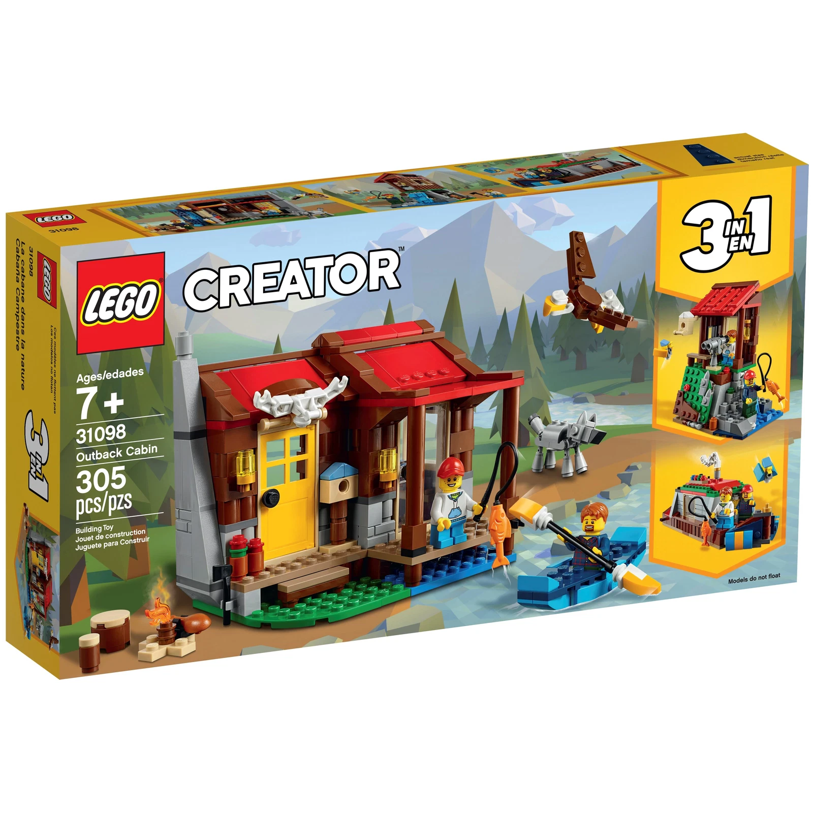 LEGO® Creator Outback-Hütte 31098 (1/10) LEGO® Creator Outback-Hütte 31098 (1/10)