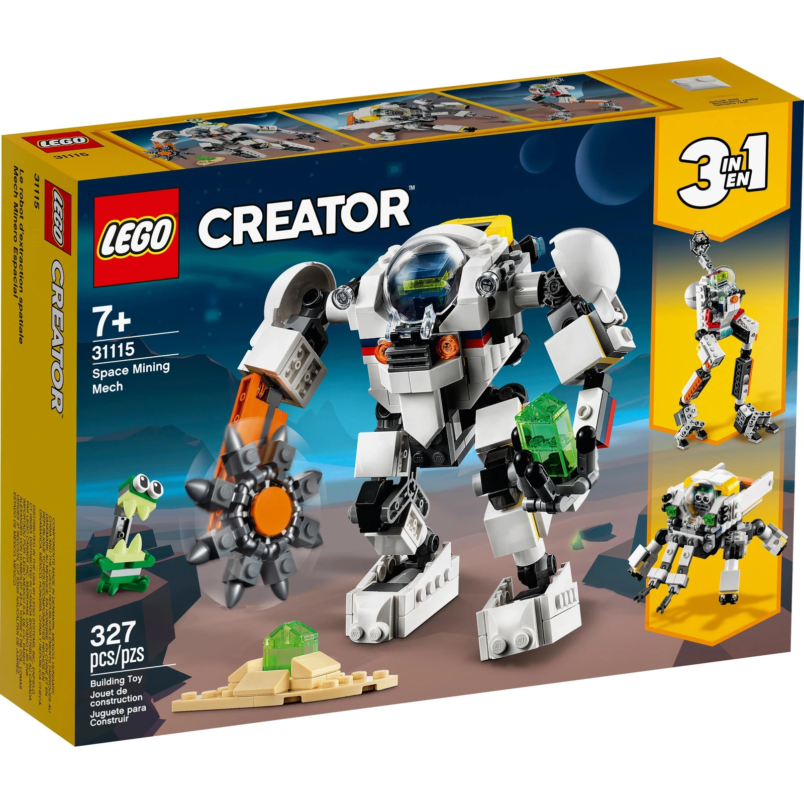 LEGO® Space Mining Mech 31115 | 🇺🇸 Price Comparison