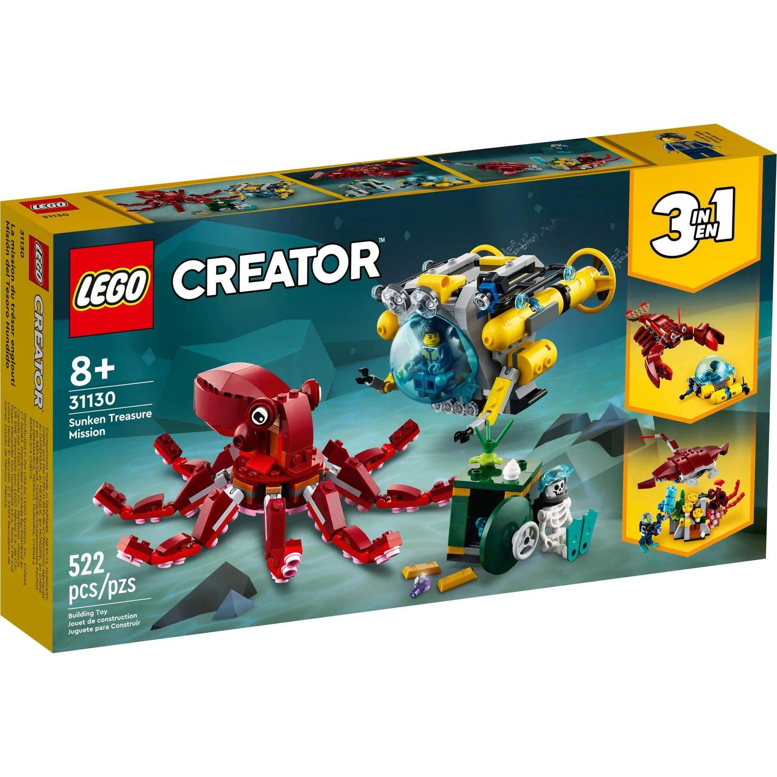 LEGO® Sunken Treasure Mission 31130 | 🇺🇸 Price Comparison