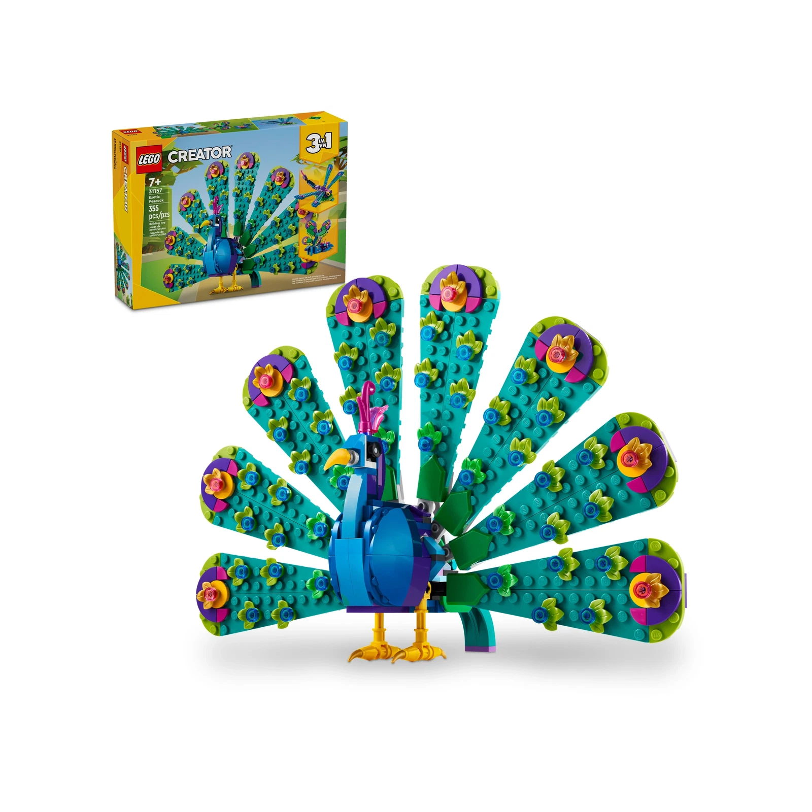 LEGO® Exotic Peacock 31157 | 🇺🇸 Price Comparison