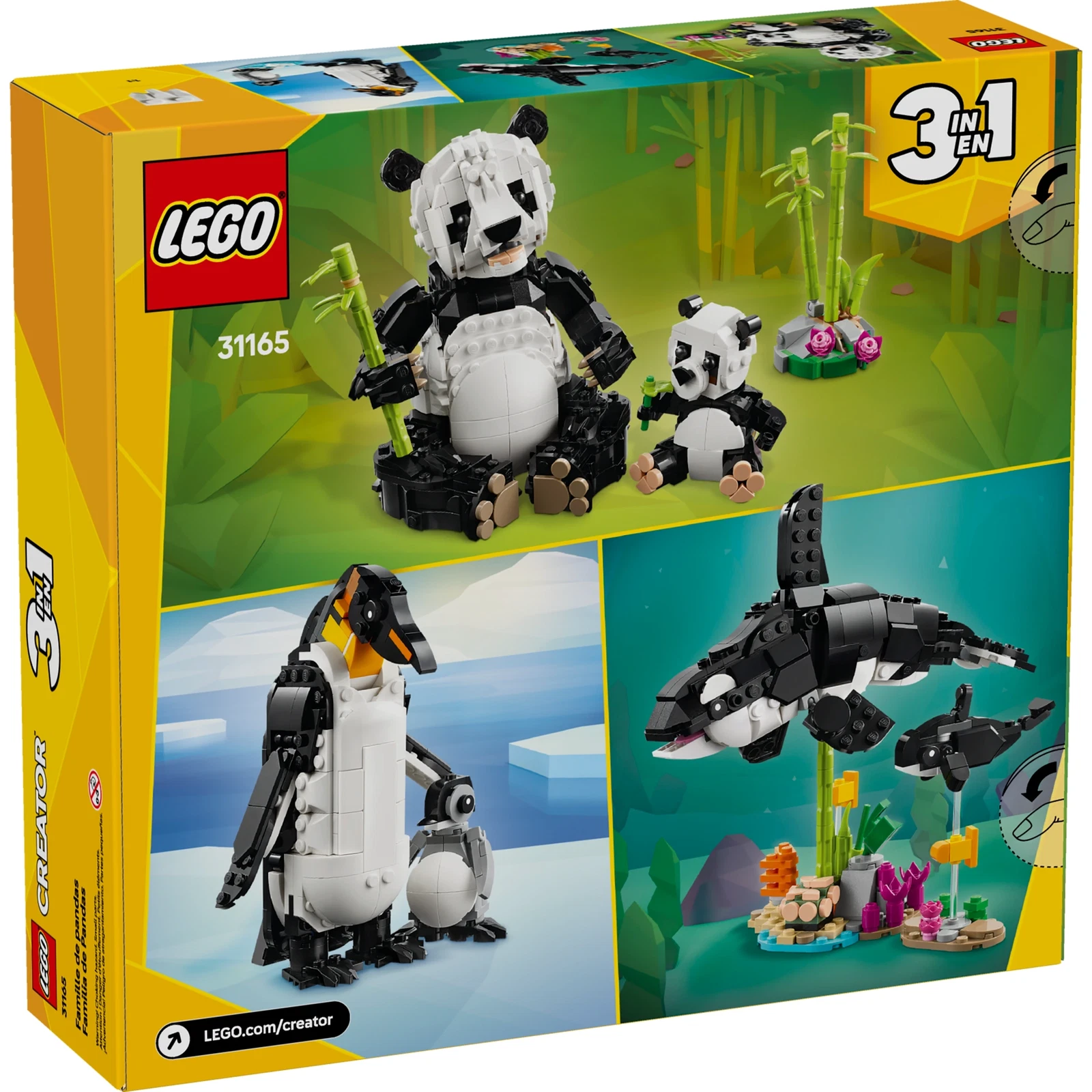 LEGO® Wild Animals: Panda Family 31165 | 🇺🇸 Price Comparison