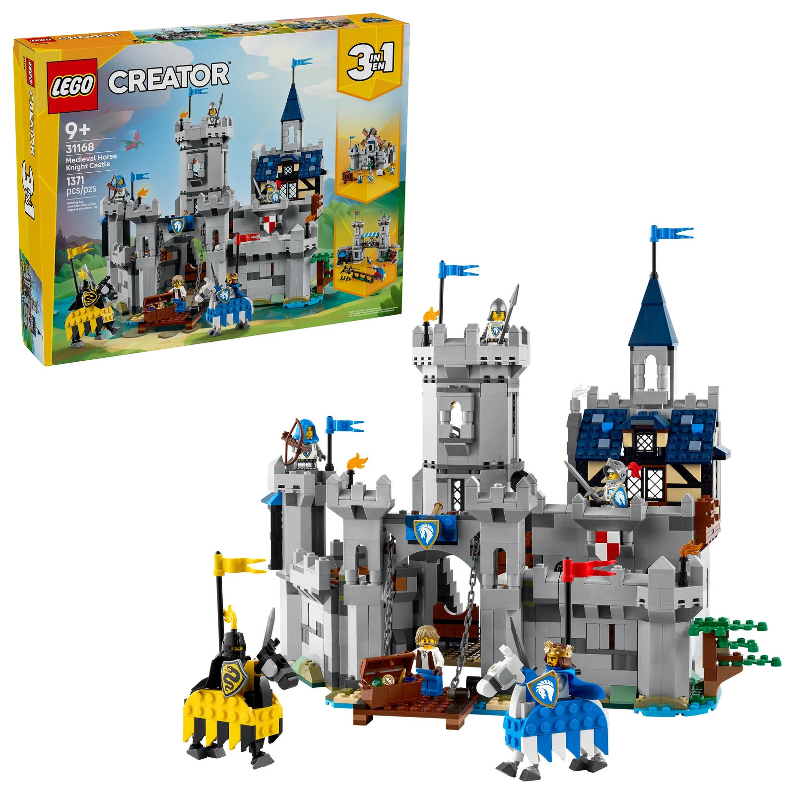 LEGO® Creator Medieval Horse Knight Castle 31168 (1/13) LEGO® Creator Medieval Horse Knight Castle 31168 (1/13)
