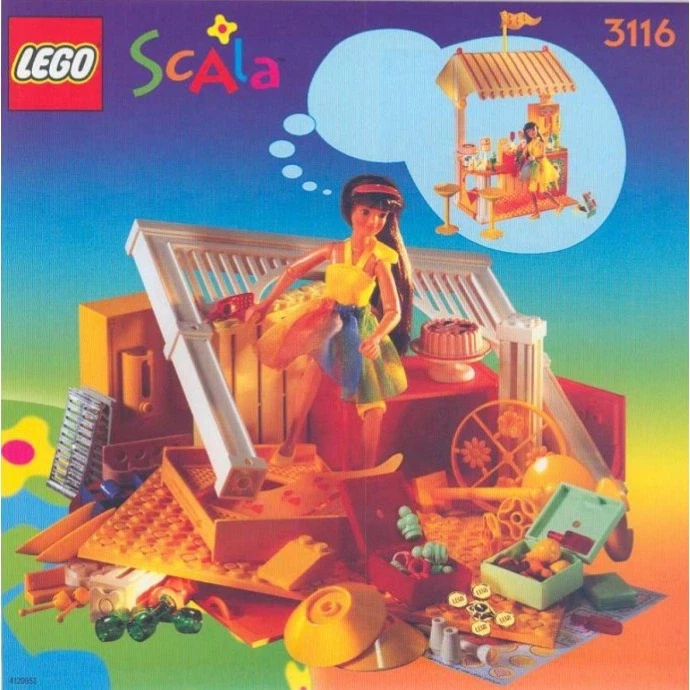 LEGO® Scala Cool Ice Cream Café 3116 (1/1) LEGO® Scala Cool Ice Cream Café 3116 (1/1)