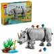 Wilde Tiere: Prächtiges Nashorn mit Vögeln 31171 thumbnail-0