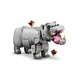 Wilde Tiere: Prächtiges Nashorn mit Vögeln 31171 thumbnail-2