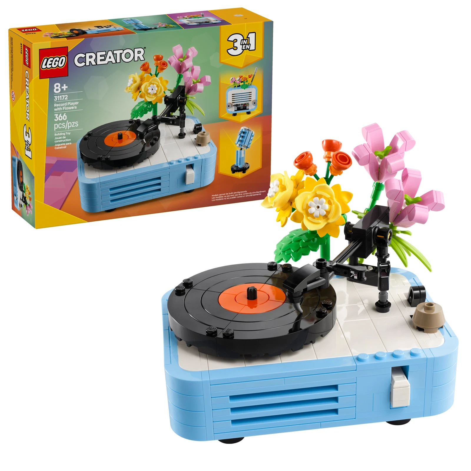 LEGO® Creator Record Player with Flowers 31172 (1/10) LEGO® Creator Record Player with Flowers 31172 (1/10)