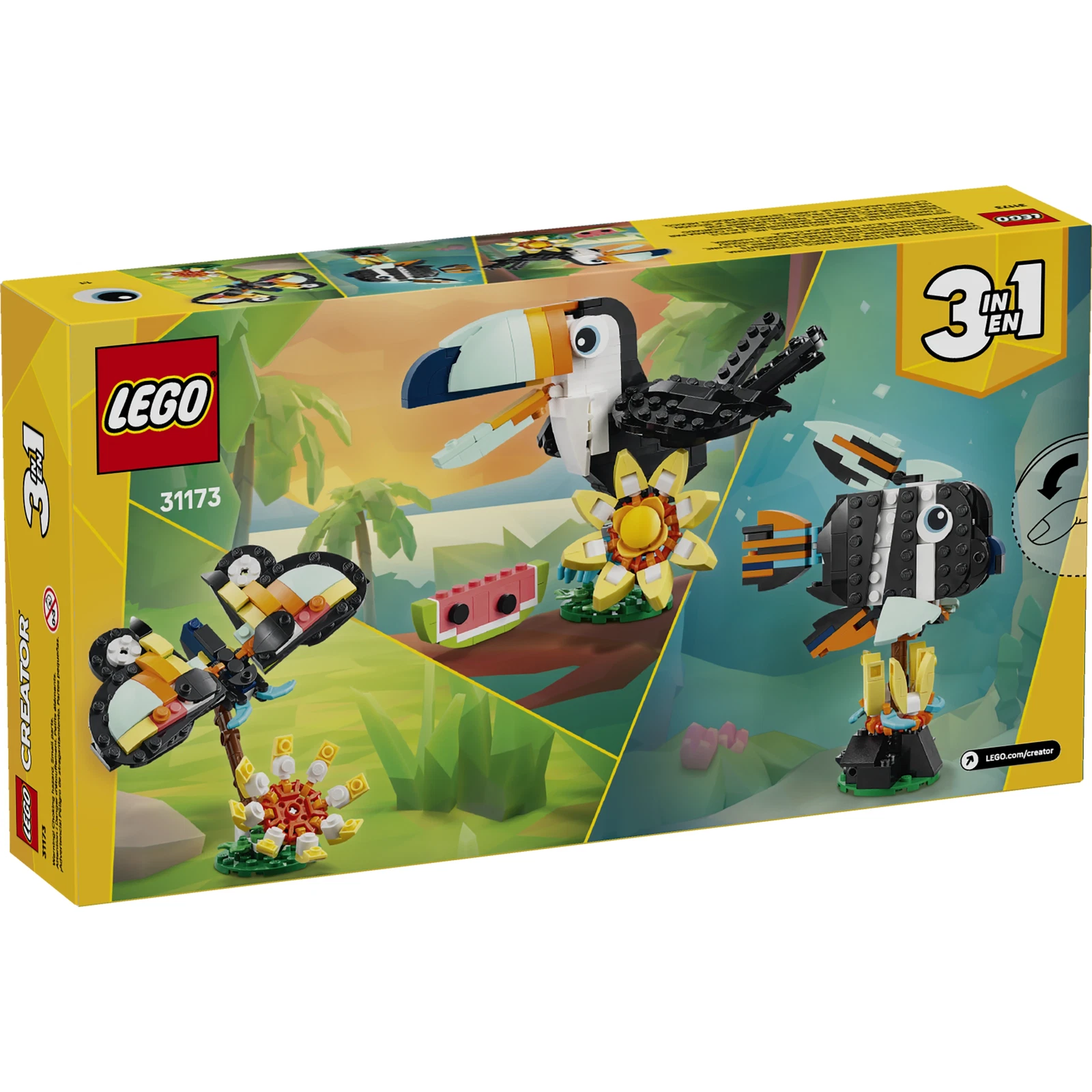 LEGO® 31173 Wild Animals: Tropical Toucan – from $16.98 at 2 retailers