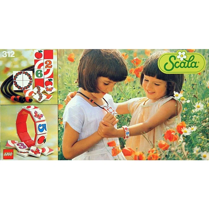 LEGO® Scala Bracelet and Pendant 312 (1/1) LEGO® Scala Bracelet and Pendant 312 (1/1)