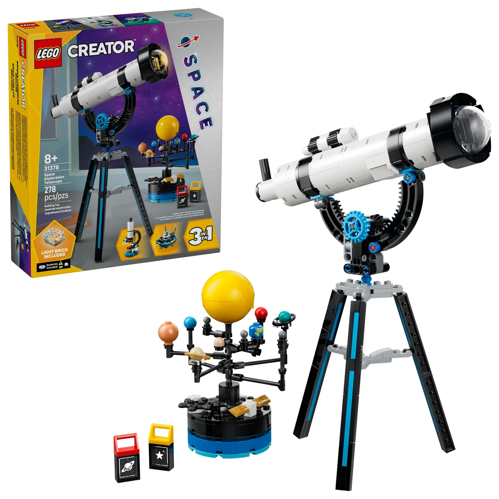 LEGO® Creator Le télescope d'exploration spatiale 31378 (1/12) LEGO® Creator Le télescope d'exploration spatiale 31378 (1/12)