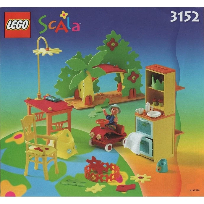 LEGO® Scala Playroom for the Baby Thomas 3152 (1/1) LEGO® Scala Playroom for the Baby Thomas 3152 (1/1)