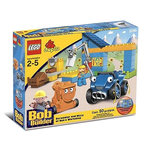 LEGO® DUPLO® Scrambler and Dizzy at Bob's Workshop 3299 (1/1) LEGO® DUPLO® Scrambler and Dizzy at Bob's Workshop 3299 (1/1)