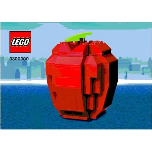 LEGO® Promotional The Brick Apple 3300000 (1/1) LEGO® Promotional The Brick Apple 3300000 (1/1)