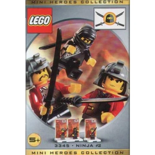 LEGO® Castle Three Minifig Pack - Ninja #2 3345 (1/1) LEGO® Castle Three Minifig Pack - Ninja #2 3345 (1/1)